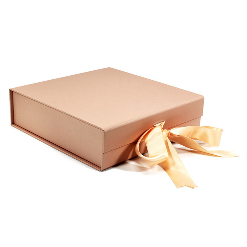 Factory Supplier with Ribbon Paper Empty Shoe Packaging Paper