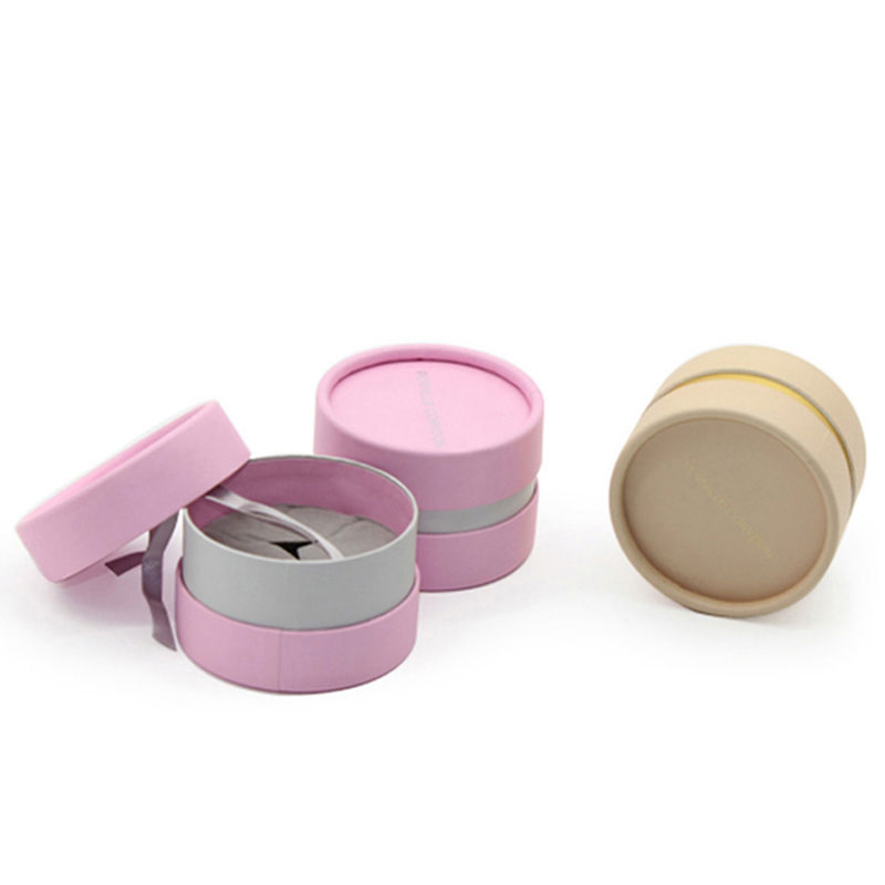 New Products Small with Lid Cylinder Paper Jewelry Earring Box