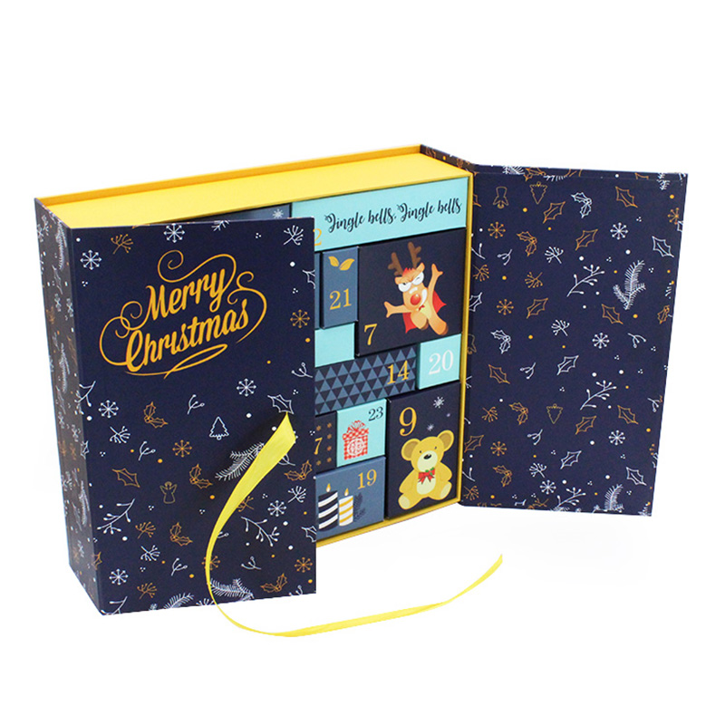 Chocolate Christmas Festival Advent Calendar Packaging Box