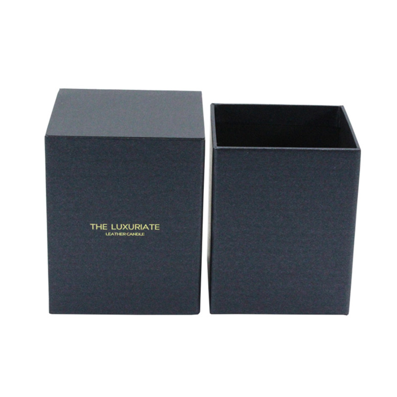 Black Candle Jars with Lids and Boxes Private Label Candle Jar and Box  Black Candle Box - China Candle Box and Candle Boxes Packaging price