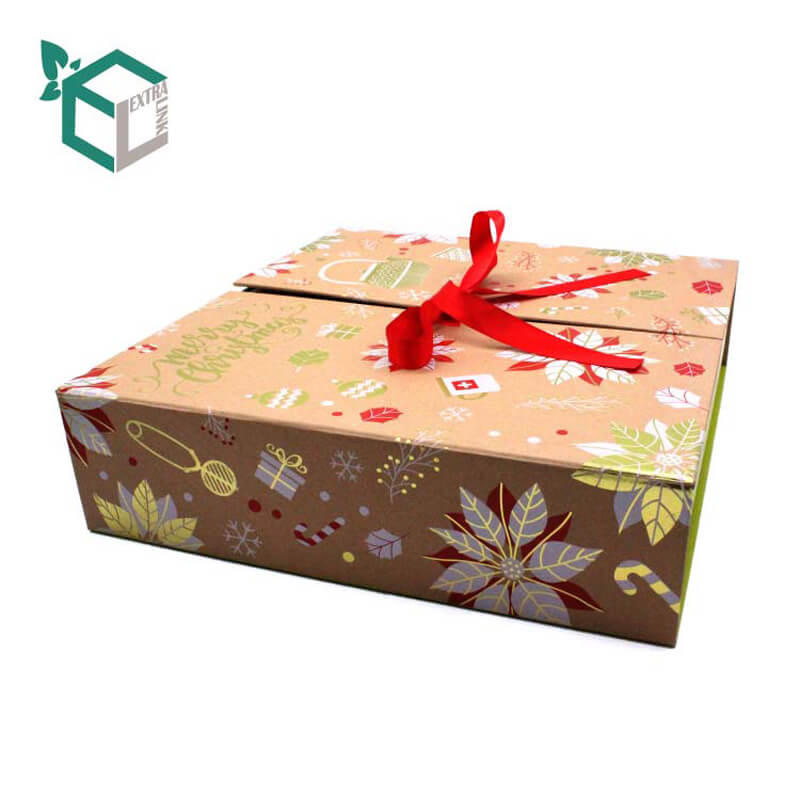 Custom Printed Cardboard Paper Gift Box Advent Calendar Packaging Box